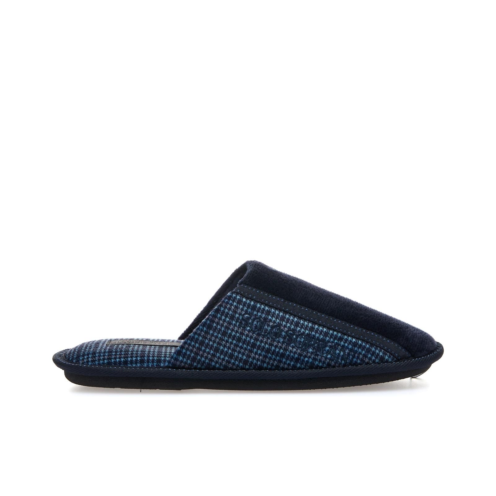 Ciabatte da casa blu in tessuto SOLO SOPRANI | Scarpe&Scarpe