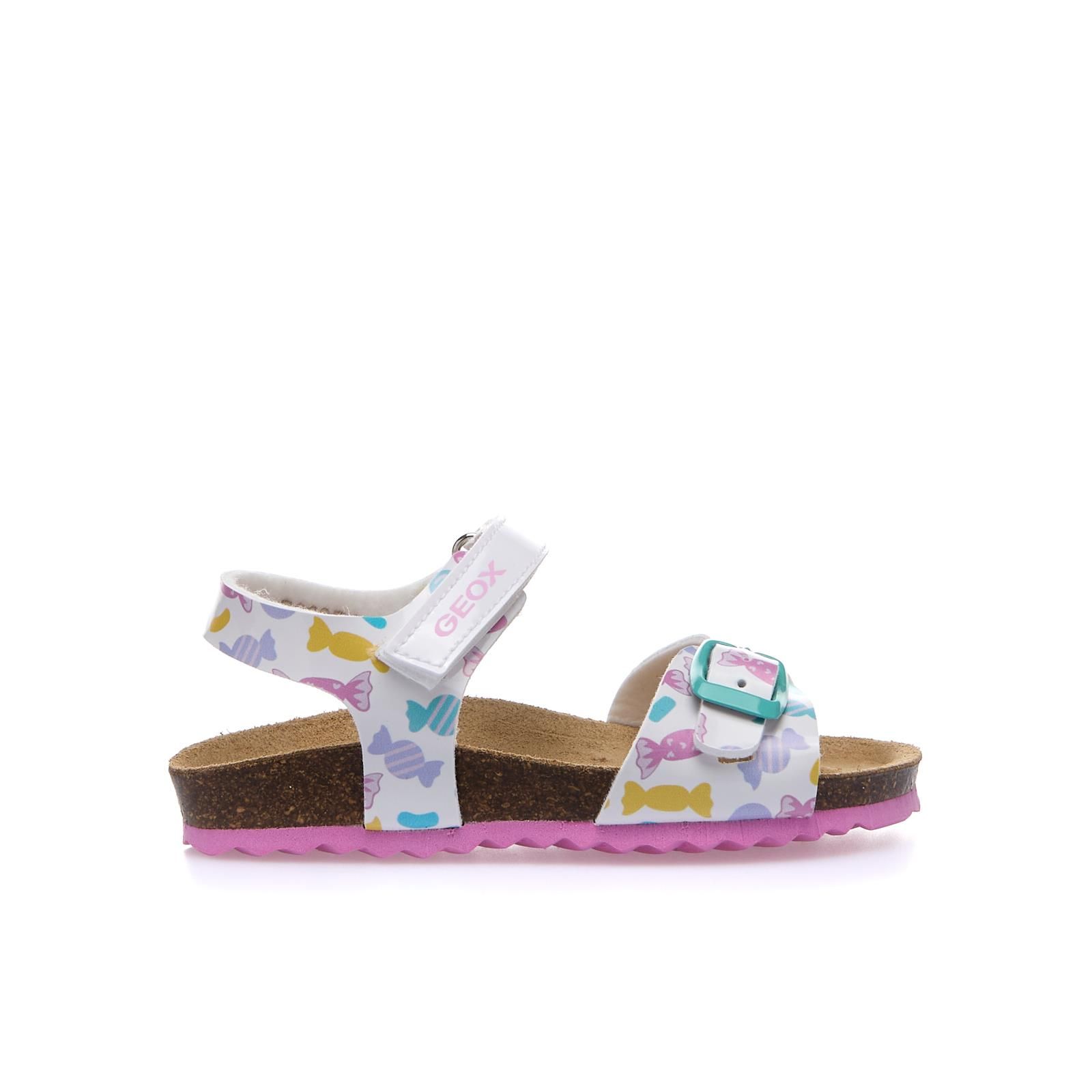 A Piedi Liberi Sandali anatomici da bambina con stampa: in offerta a 16