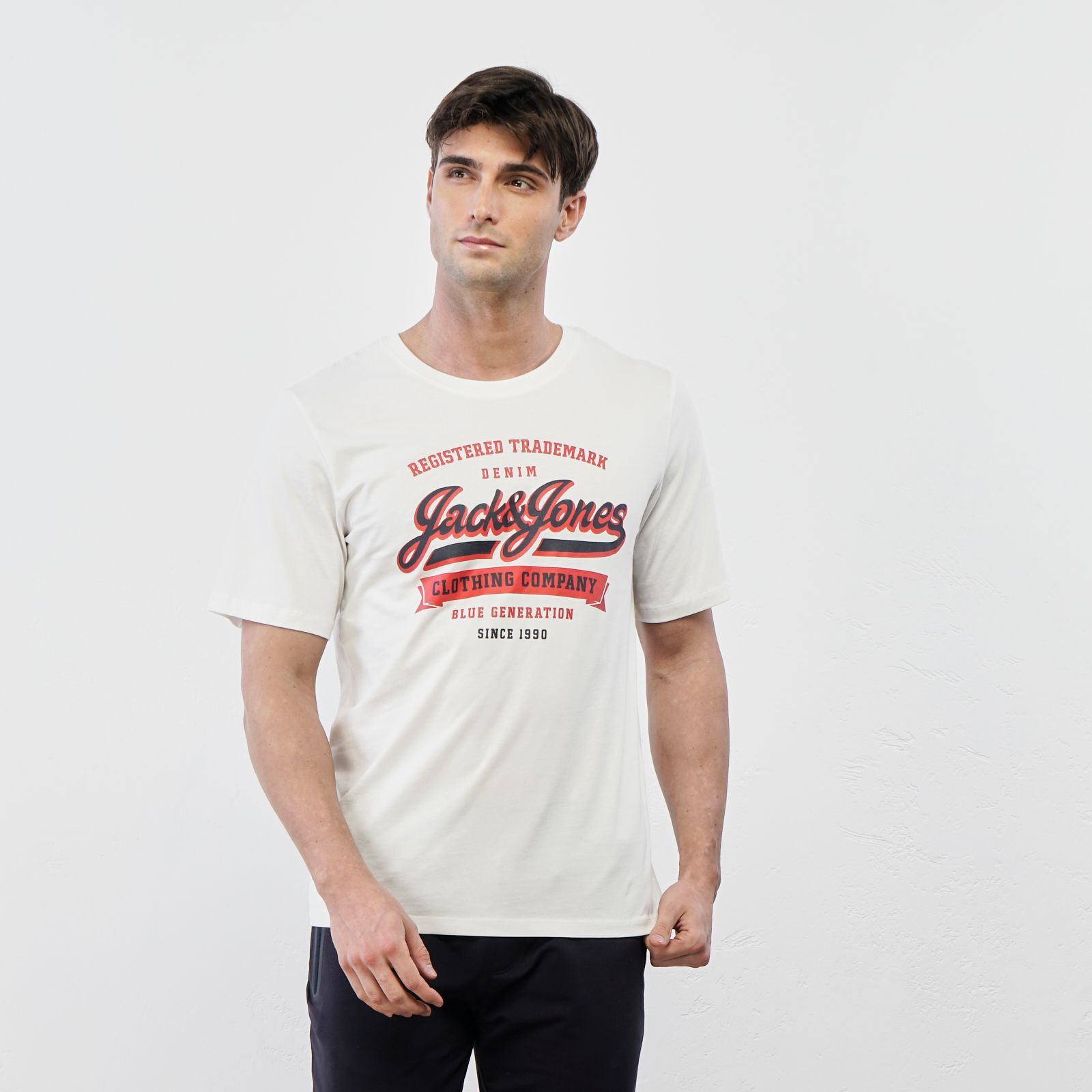 JACK & JONES Maglietta 'VIVID' in Bianco | ABOUT YOU