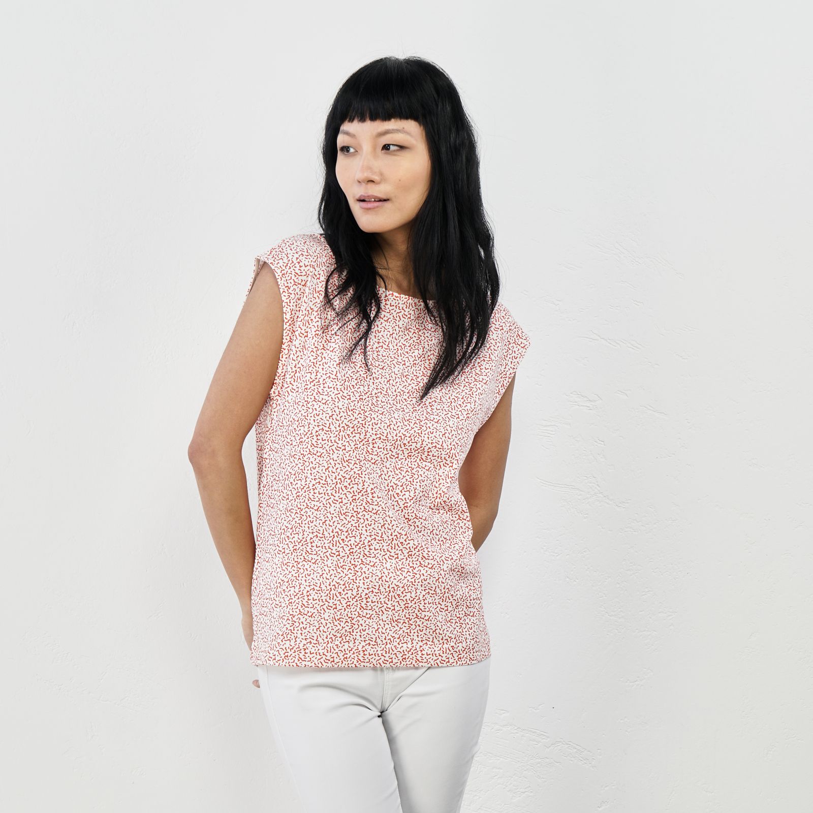 Esprit t-shirt donna maglietta maniche corte top taglia XS