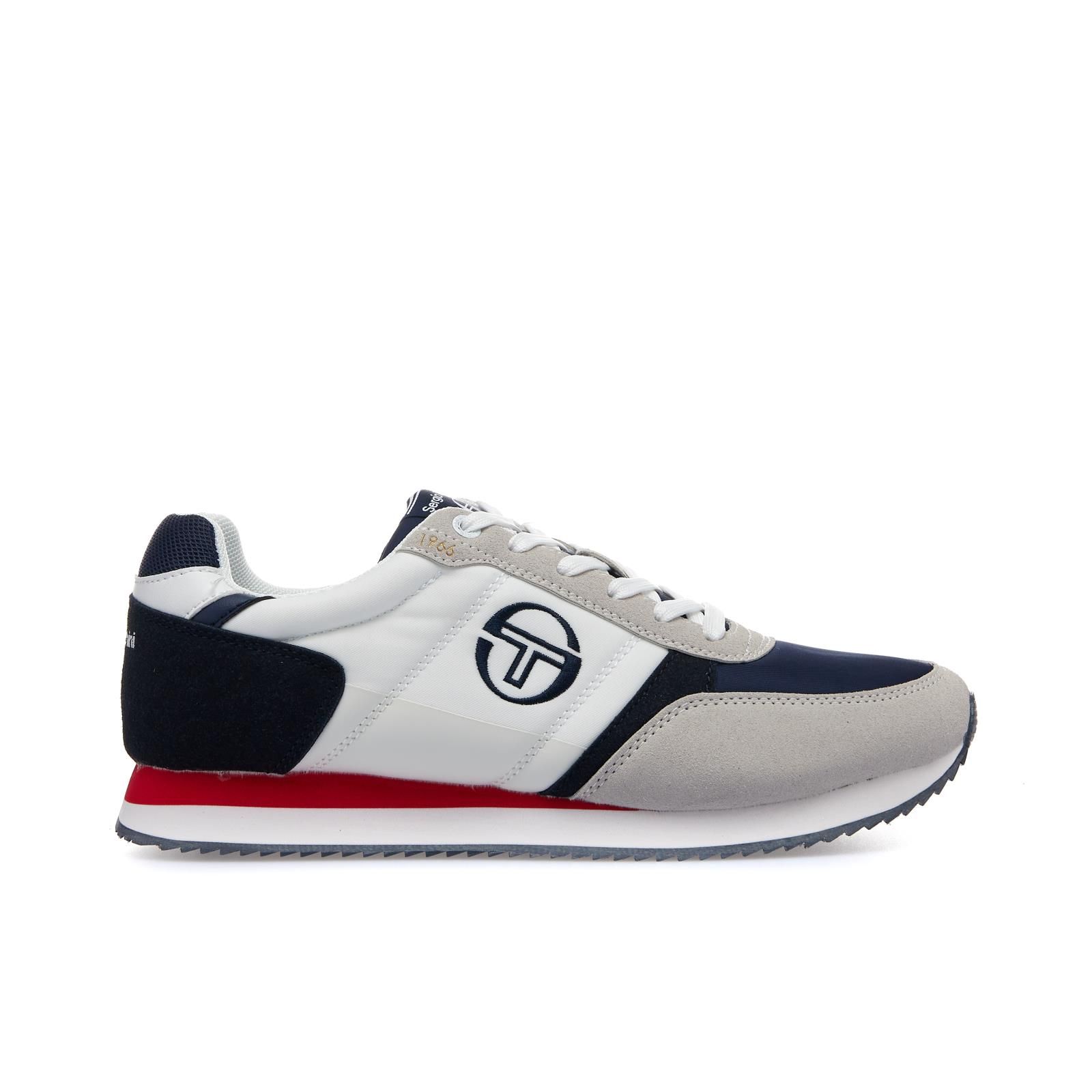 Sergio Tacchini, Y2K Runner, Scarpe Moda Sport Uomo (White White Mauve Wine, Sistema Taglie Calzature EU, Adulto, Numero, Media, 42