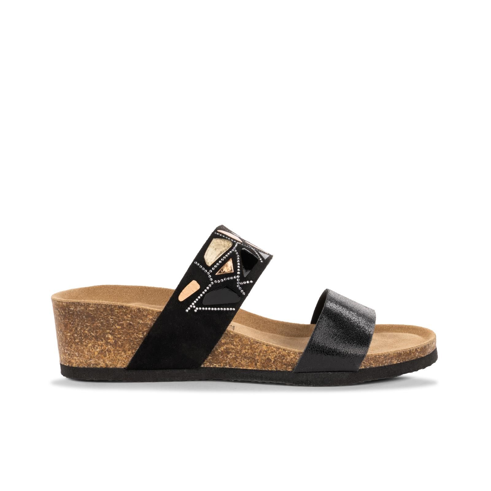 Sandali Donna Bzees Serenade Slide Zeppa: Leggeri, Elasticizzati, Con Plantare Comfort E Controllo Odori, Lavabili In Lavatrice (taglia Larga Disponibile)