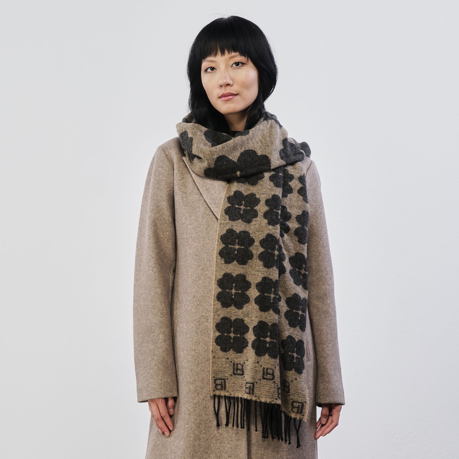 Maharani - Grigio / Rosa, Rotondi 200 cm Tappeto