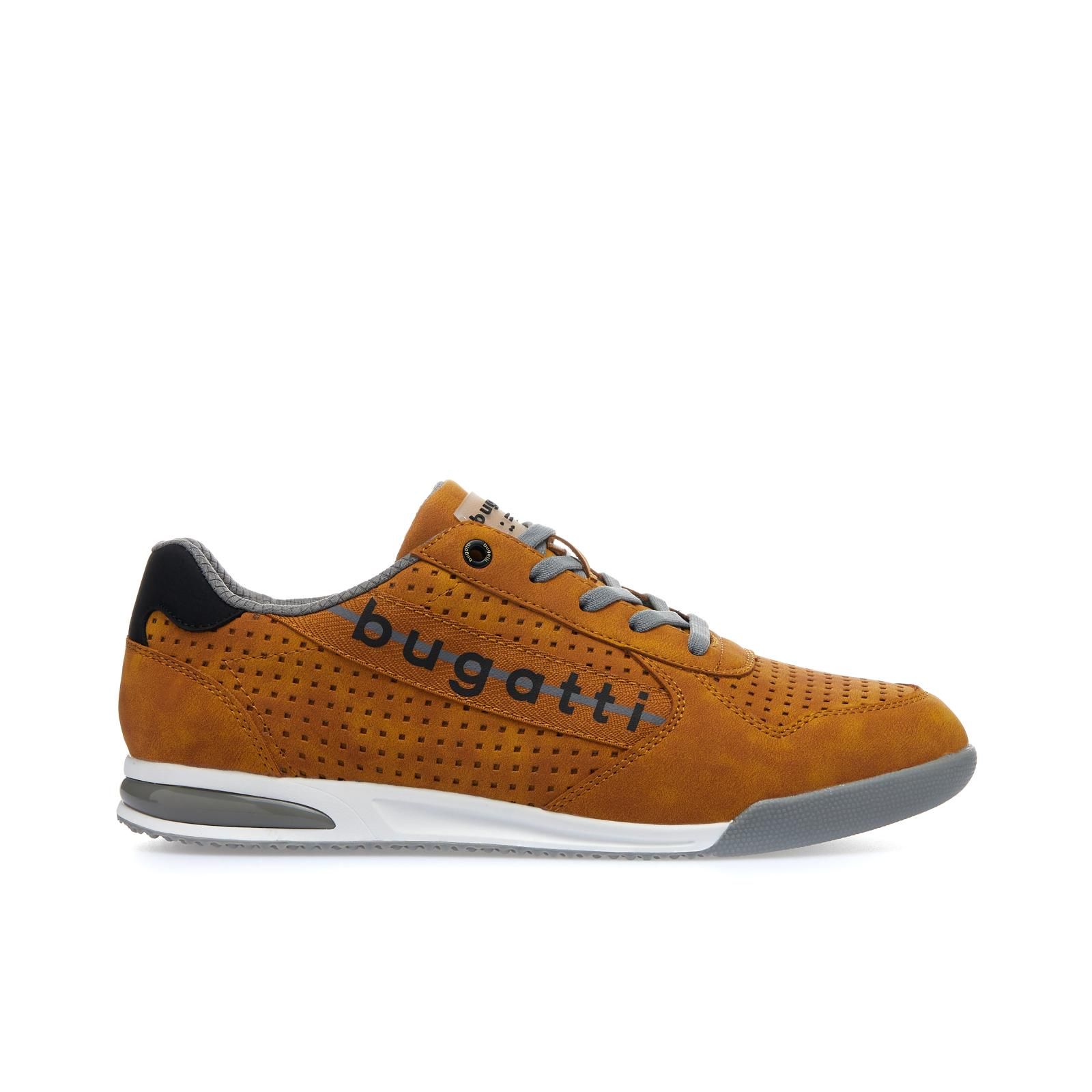 Bugatti Scarpe Stringate Derby Uomo - Modello 311670021110, Pelle Con Tacco 2,7 Cm, Look Usato - Eleganza Casuale
