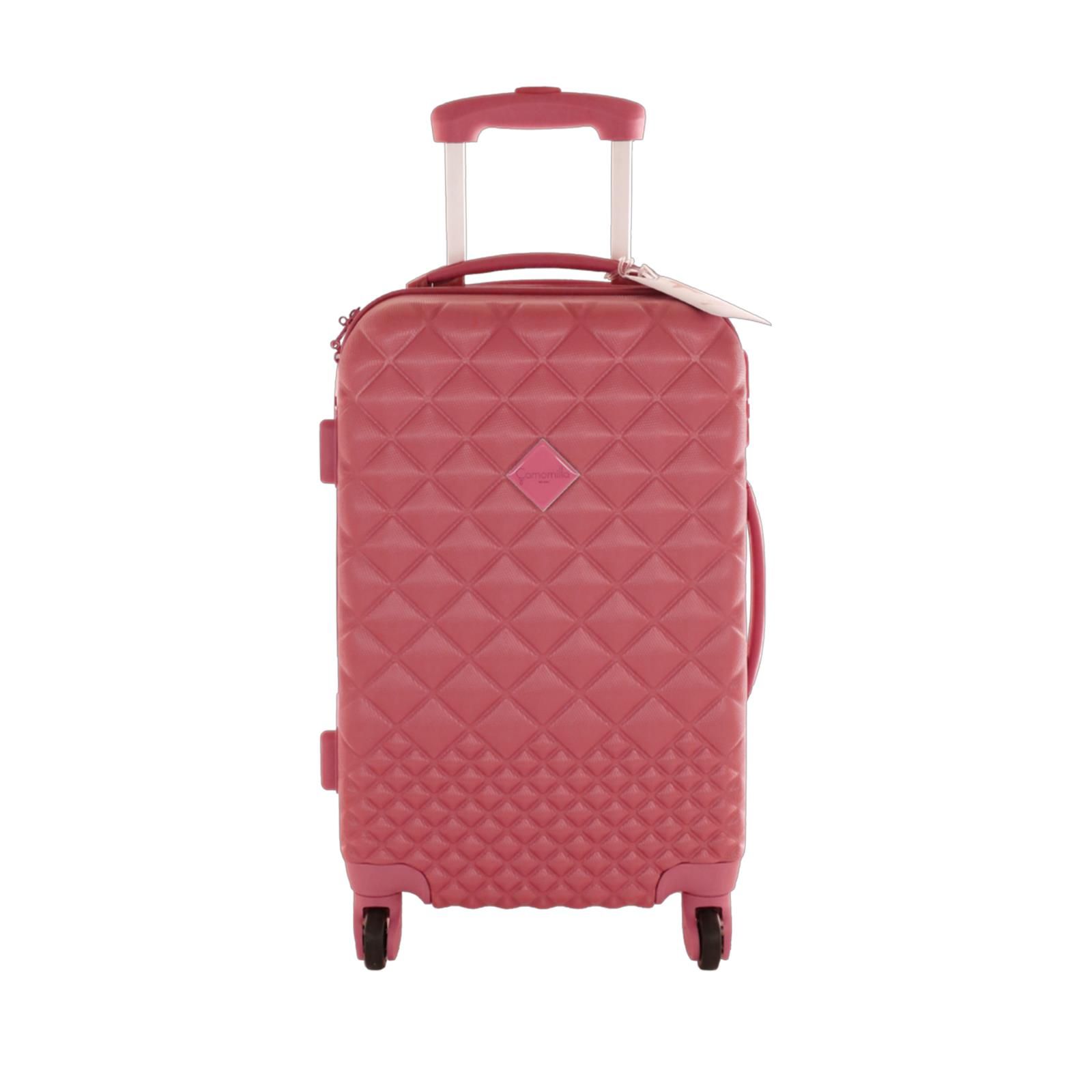 ITACA - Trolley Valigia Bambino Da Viaggio, Bagaglio A Mano 55x40x20, Per Bambini e Bambine. Trolley Bambino da Viaggio, Fucsia : ITACA