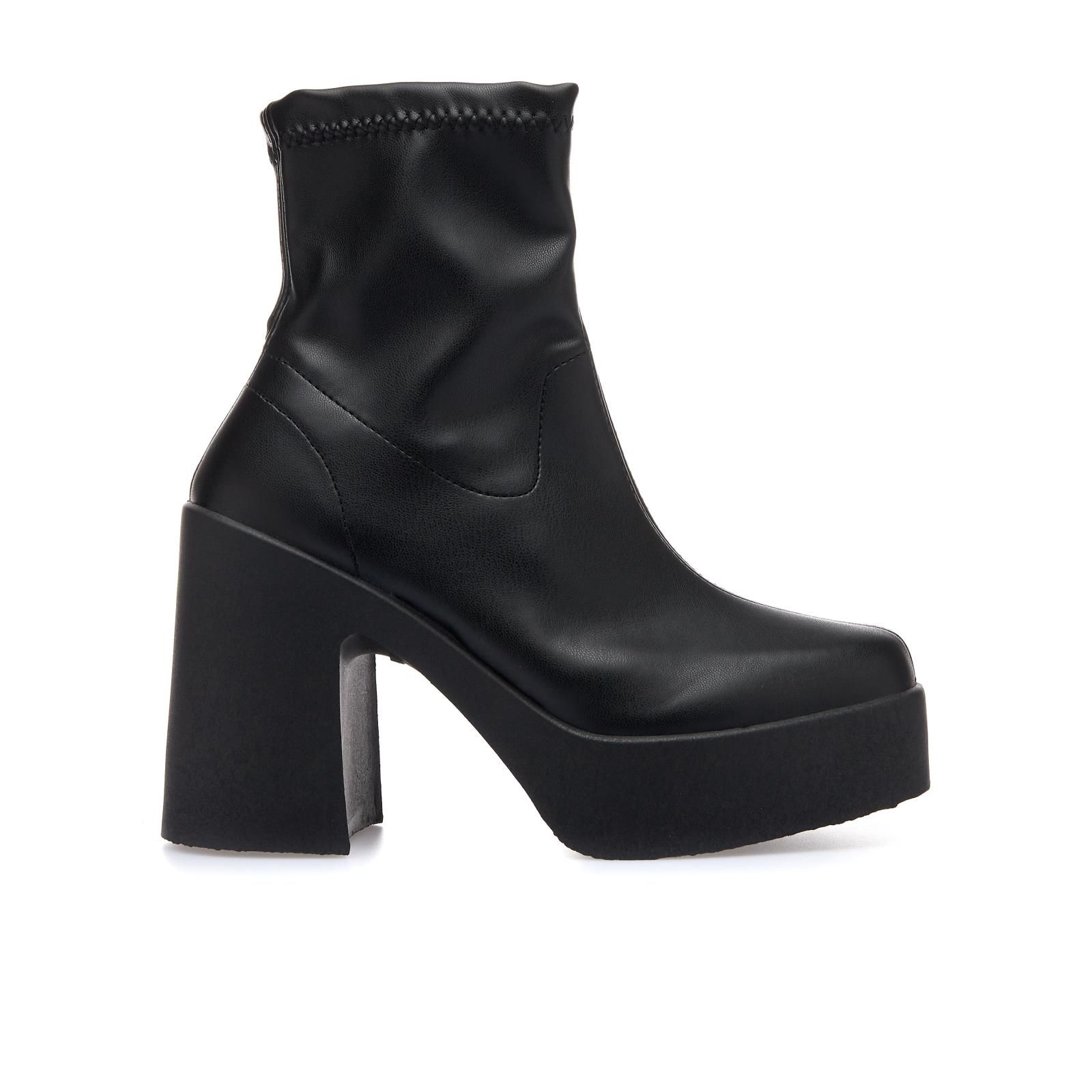 Stivali donna stivaletti a calzino a punta scarpe a calza tacco spillo 372-113 e