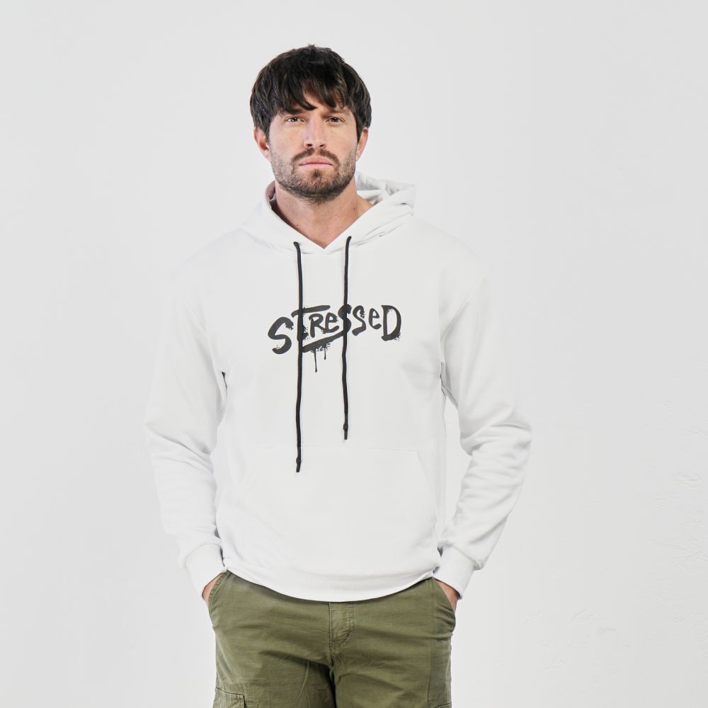 Felpa con cappuccio da uomo con esche da pesca, SPF 50