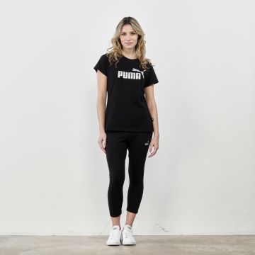 Leggins sportivi neri con logo