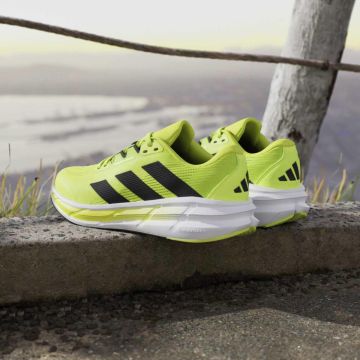 Scarpe da running adidas Questar 3 Cloudfoam da uomo giallo fluo