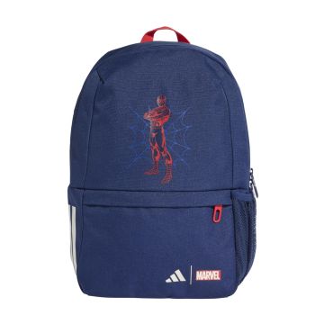 Zaino sportivo blu e rosso unisex con stampa Marvel Spider-Man adidas