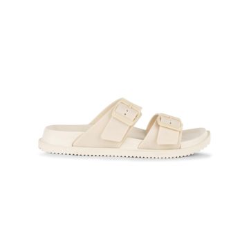 Ciabatte mare da donna rosa con doppie fibbie regolabili Superga