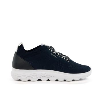 Sneakers blu Spherica in tessuto con suola sagomata