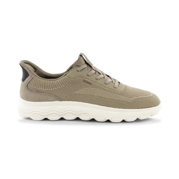 Sneakers beige Geox FAST-IN in tessuto da uomo