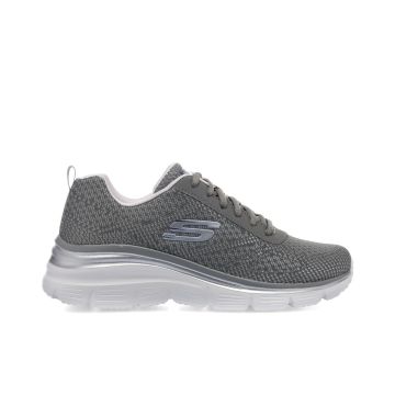 Sneakers da palestra da donna grigie Fashion Fit con logo