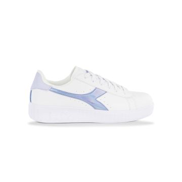 Sneakers tennis bianche e azzurre Game Step da ragazza