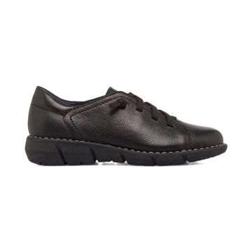 Scarpe verdi casual in pelle