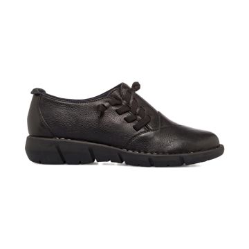 Scarpe Oxford da Donna Scarpe in Pelle Stringate con Tacco Basso Scarpe da Lavoro Comode da Passeggio con Fondo Morbido,Beige,35 EU