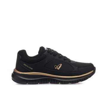Sneakers da palestra nere AM 508 con dettagli oro