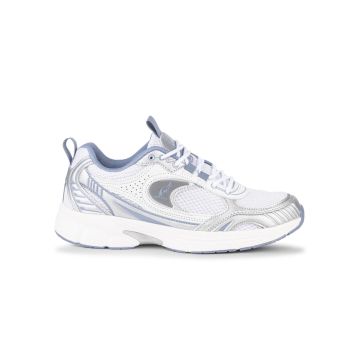 Sneakers donna Australian bianche e azzurre da pal