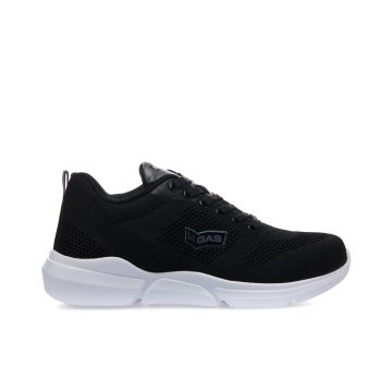 Sneakers nere in tessuto con logo