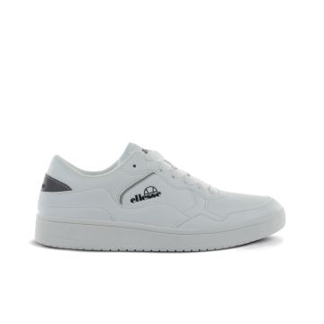 Sneakers donna basket bianche con logo laterale