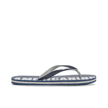 Infradito blu in gomma da mare da donna