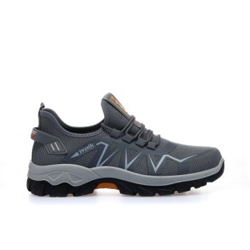 Scarpe Da Trekking BÄR Uomo: Comode, Con Lacci E Punta Larga (Zero Dita Schiacciate) - Pelle Nabuk Sostenibile - 5