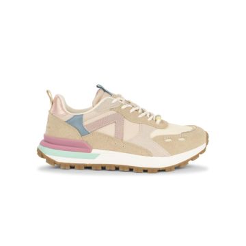 Sneakers Swish Jeans rosa da donna con charms sui lacci