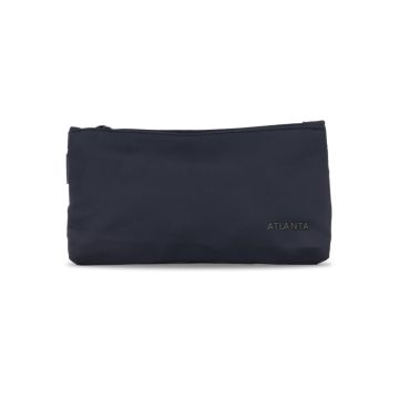 Beauty case blu da viaggio con zip