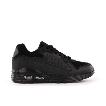 Sneakers donna da palestra nere EV810 con suola ad aria