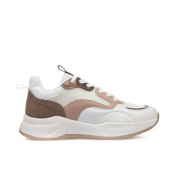 Sneakers bianche con suola chunky