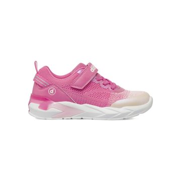 Sneakers fucsia da bambina Dimensione Danza con strappo e logo