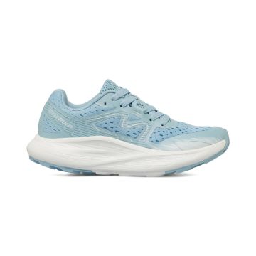 Sneakers donna da running azzurre con suola bianca GymRun