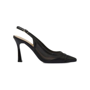 Decolletè nere slingback Alesya da donna a punta
