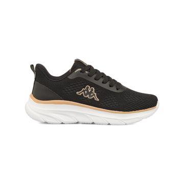 Sneakers da palestra nere Kappa da donna con logo