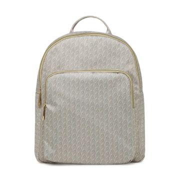 Zaino beige Dimensione Danza da donna in stampa multilogo