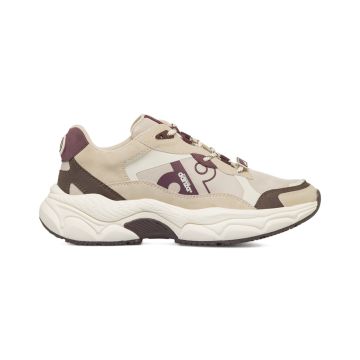Sneakers da donna Dimensione Danza beige con inser