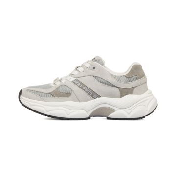 Sneakers da donna in pelle scamosciata con logo la