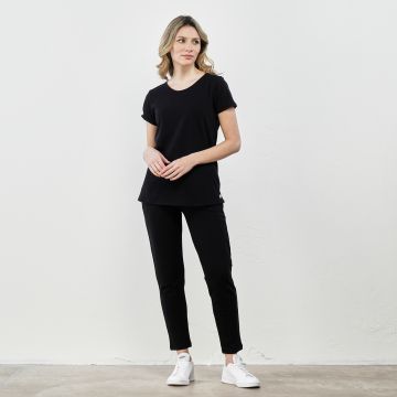 Pantaloni sportivi neri con tasche