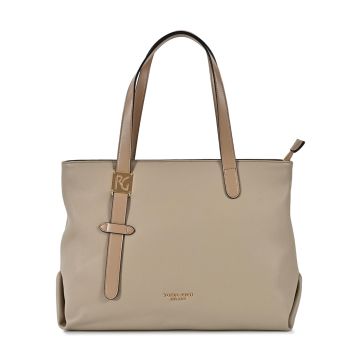 Borsa a spalla da donna Romeo Gigli Milano beige c