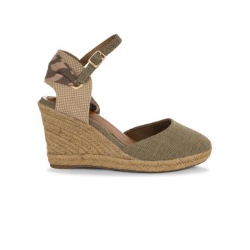 Campesine Jeep Spirit verdi da donna con zeppa 8 c