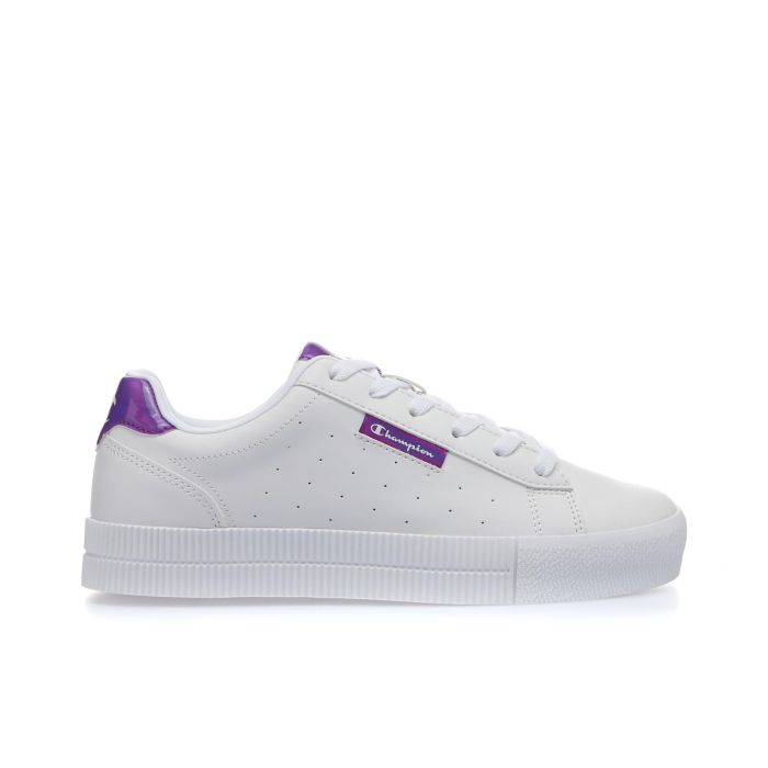 Sneakers tennis da donna bianche con platform