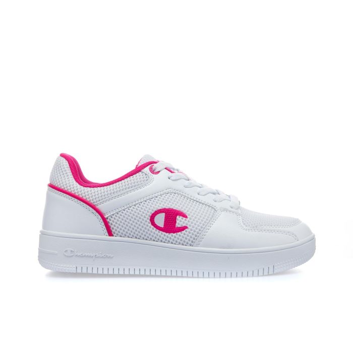 Sneakers basket da donna Rebound bianche e fuxia
