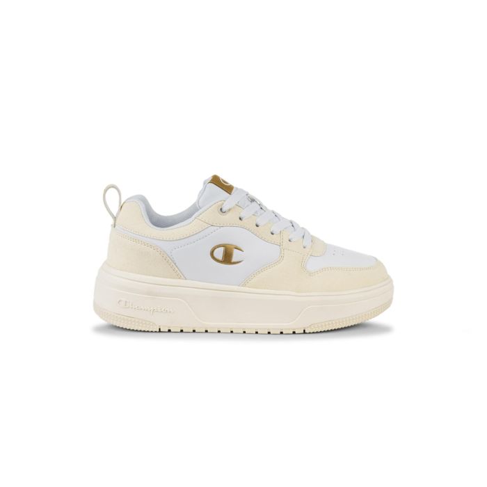 Sneakers bianche da donna Rebound Lite con suola platform