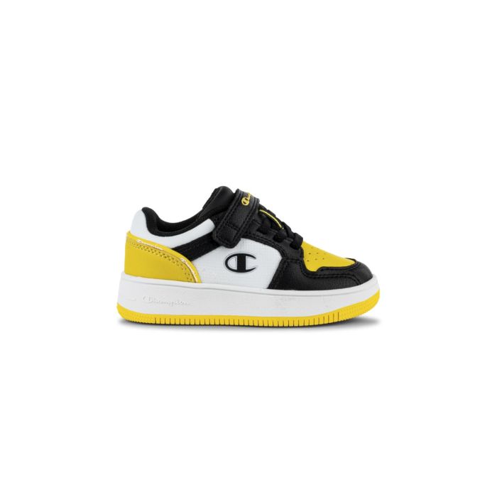 Sneakers basket nere e gialle da bambino Rebound 2.0