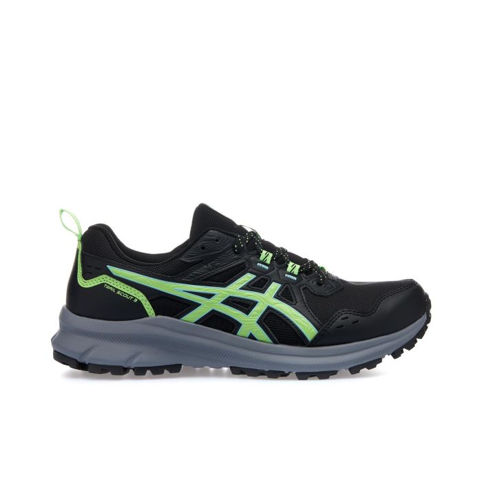 Sneakers running nere da uomo Trail Scout 3 con dettagli fluo