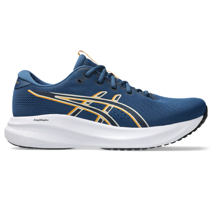 Scarpe da running da uomo blu Asics Gel-Excite 11 in tessuto mesh