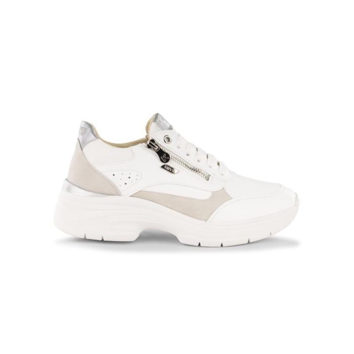 Sneakers bianche in pelle Igi&Co da donna con suola chunky