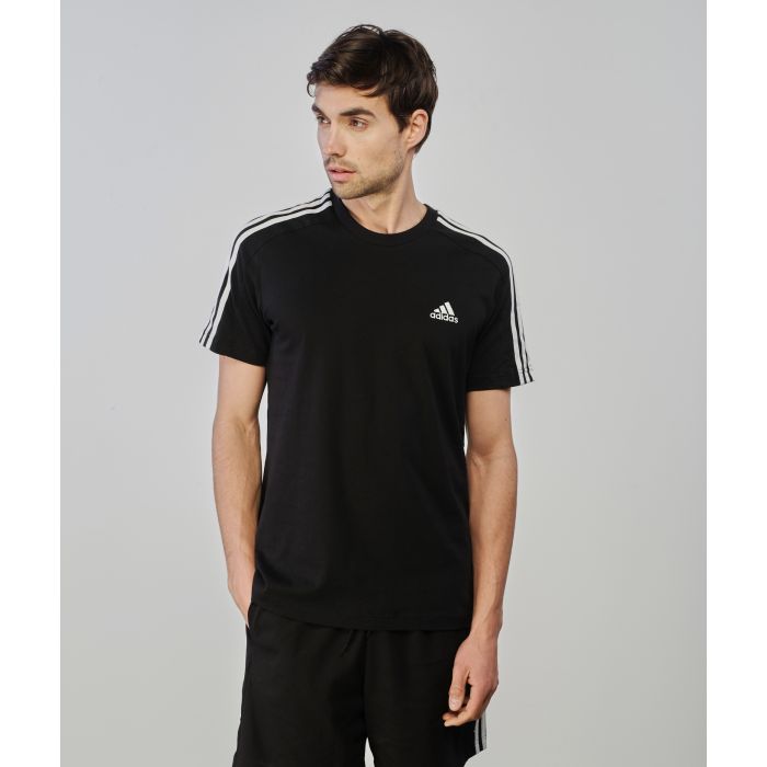 T-shirt nera con logo