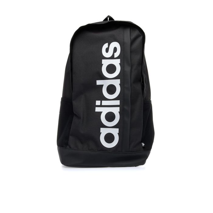 Zaino sportivo nero con maxi logo